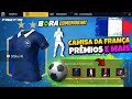 CORRE!! PEGUE A CAMISA DA FRANÇA? CONJUNTO GRÁTIS E EMOTE PARA TODOS NO FREE FIRE