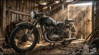 Our Grandfather’s Forgotten Motorcycle | The First Start After Many Years