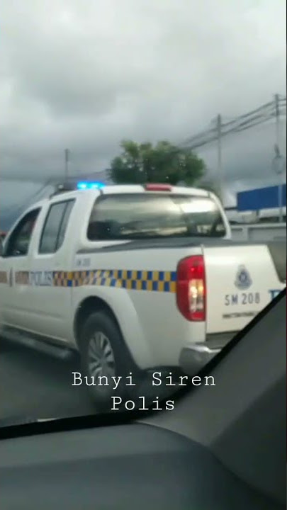 Bunyi Siren Polis