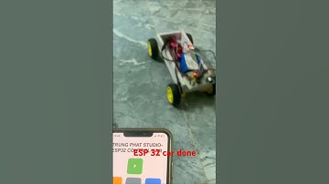 ESP 32 control car over wifi final finish #arduino #automobile #diy #arduinoproject