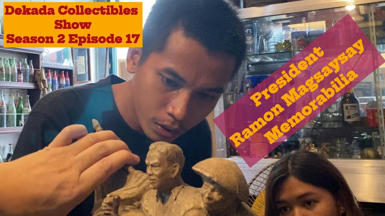 Dekada Collectibles Show S2 Ep17: President Ramon Magsaysay Plane Crash + Mantle Clock Memorabilia