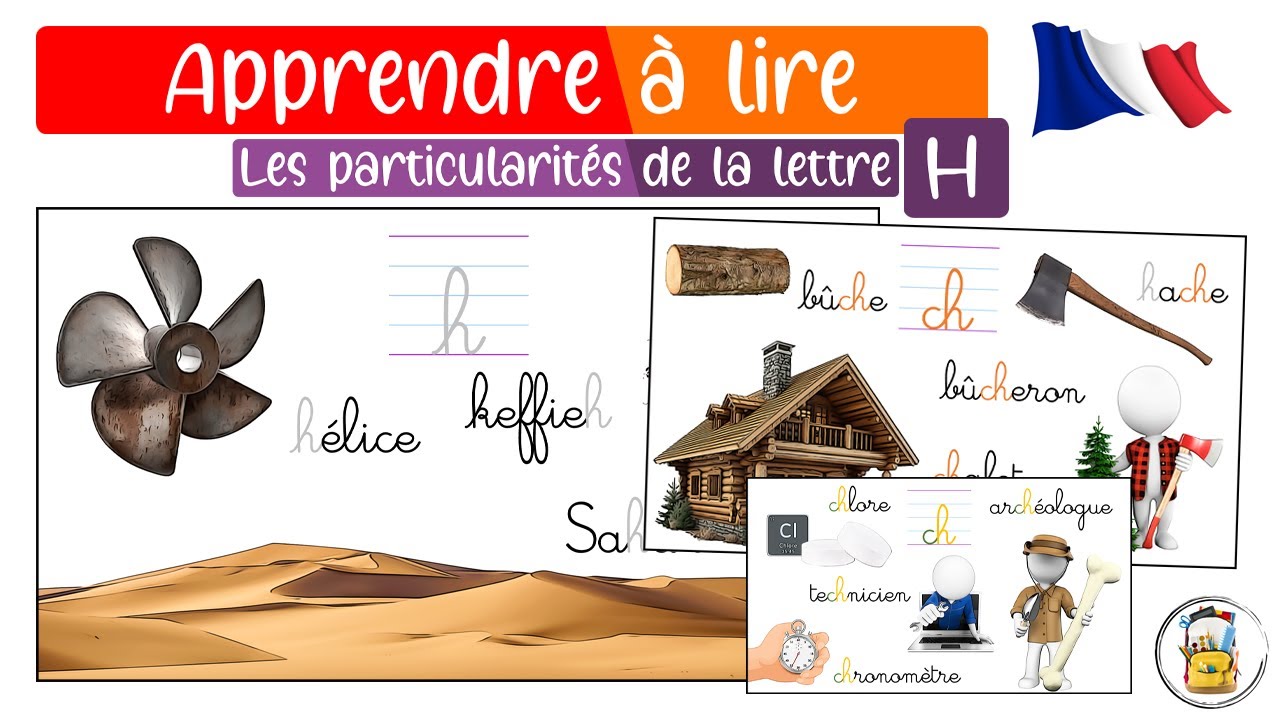 Apprendre Les Particularités De La Lettre H - La Lettre H En Français En Image