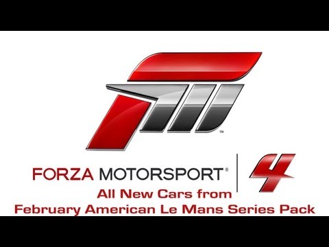 Video: Forza 4 February American Le Mans Series Pack Detil