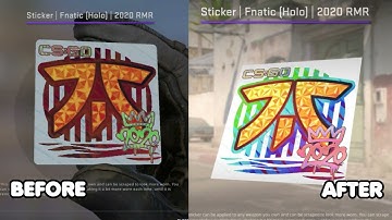 2020 RMR Holo Stickers look INSANE! Counter Strike 2