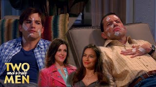 Rose Sets the Ferrets Loose | Two and a Half Men Resimi