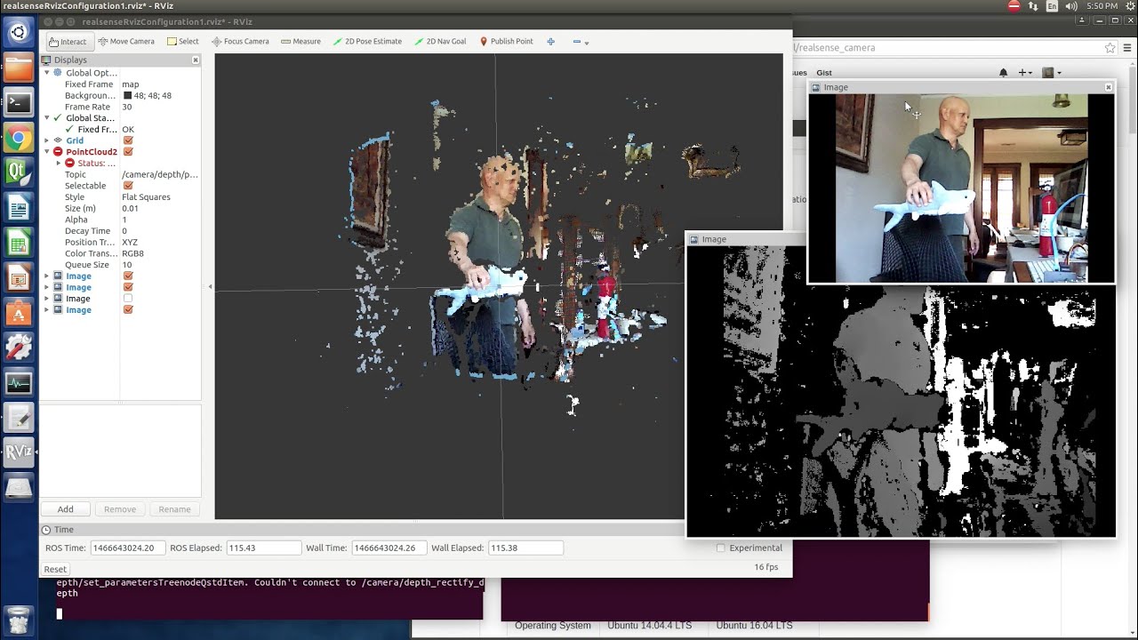 RealSense Camera ROS Installation NVIDIA Jetson TK1 YouTube