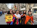Tibetan uprising day in france  tibetan paris china chinese chinanews