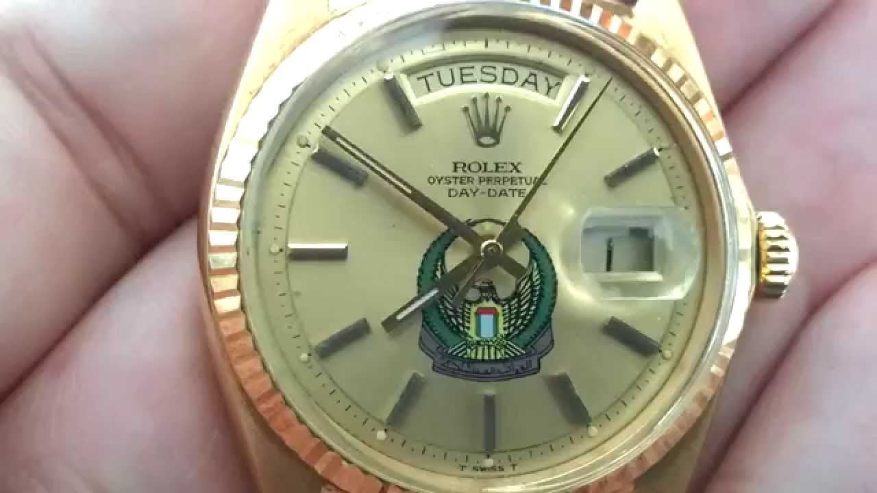 rare rolex dials