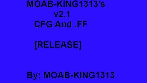 [RELEASE] MOAB-KING1313