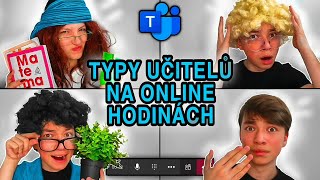 TYPY UČITELŮ NA ONLINE VÝUCE! | SKETCH | tadeas