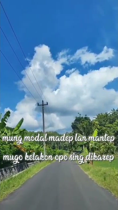 story wa | yakin lan mantep | alam semesta