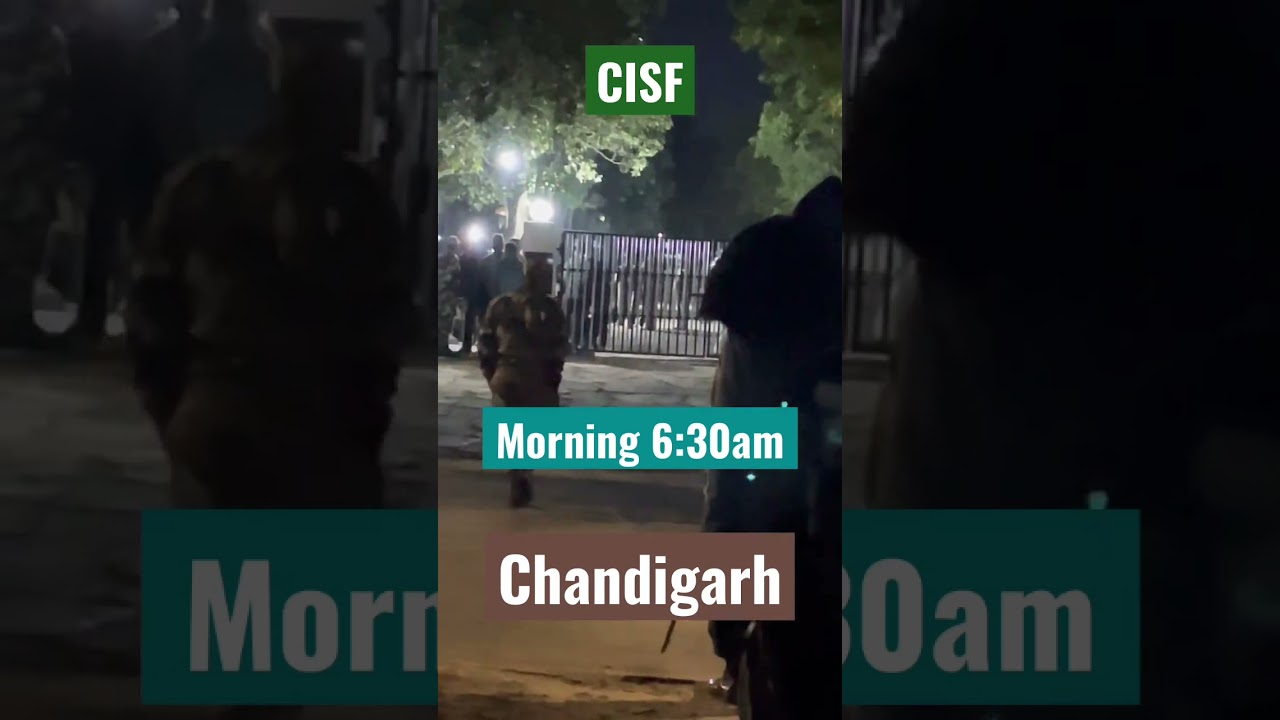 CISF PST AT Chandigarh 