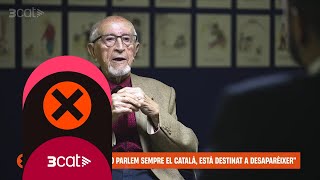 Play video: Vallverdú: "Es creu que la literatura important és la dels grans, però aprenem a llegir de petits"