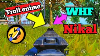 Pubg noob trolling Whf moment with My nood teammate ||Noob playears troll pubg funy clips screenshot 5