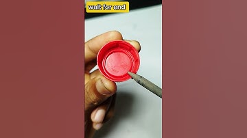 Wire tip / Plastic bottle caps idea 💡 #tricks #ideas