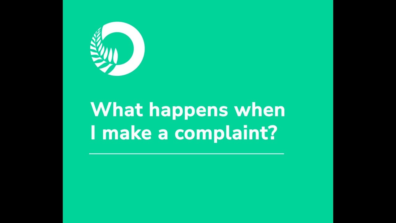 What happens when I make a complaint? YouTube