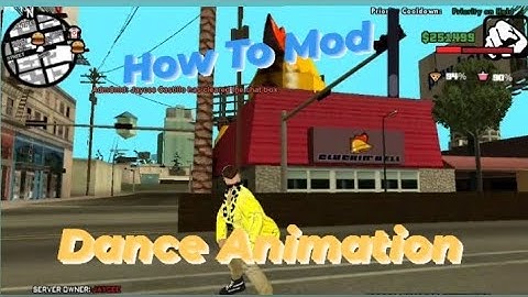 How To Mod Dance Animation in (Gta Samp)