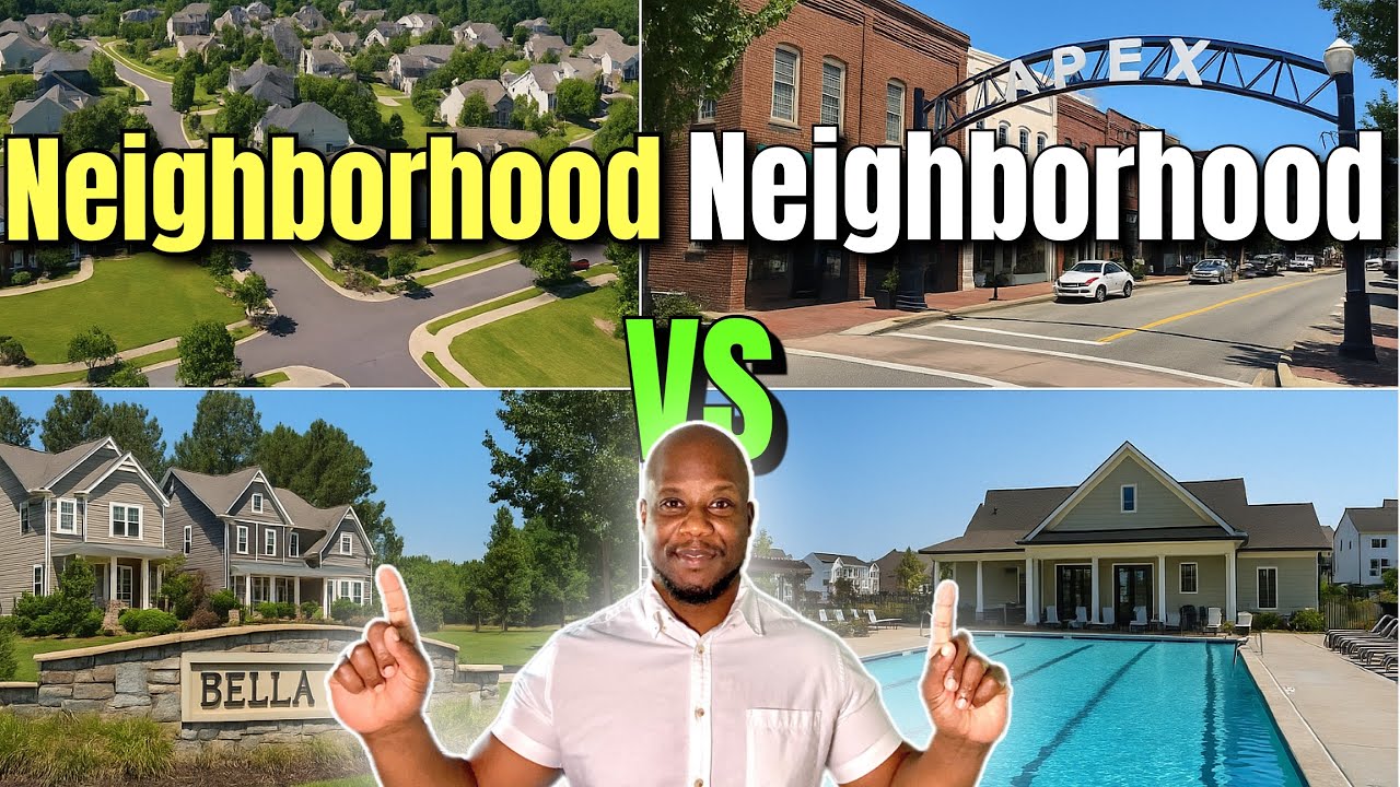 Apex NC Neighborhood SHOWDOWN: Which One’s Right for You?”