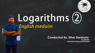 Combined Mathematics | Advanced Level Exam | English Medium | Logarithms 02