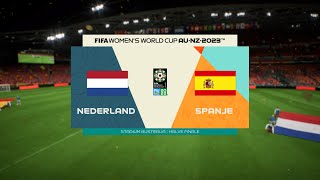 FIFA 23 | FIFA Women’s World Cup | Nederland (v) - Spanje (v) (halve finale) (NL commentaar)