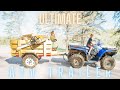 We built the ultimate diy atv firewood trailer