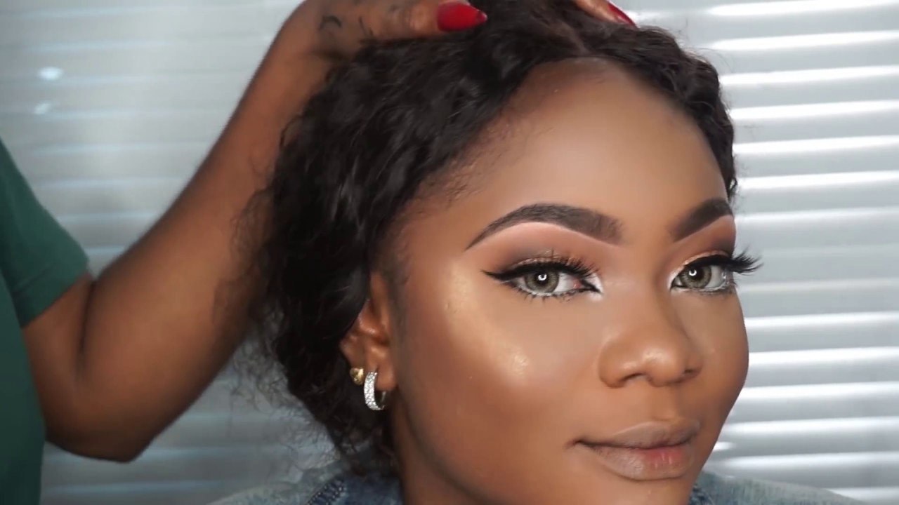 GLOWY MAKEUP TUTORIAL - Client's Makeup | Veekee James