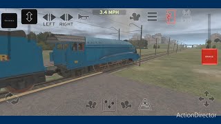 Train and rail yard Simulator - A journey with Steam train MALLARD in new map -  trenul cu aburi