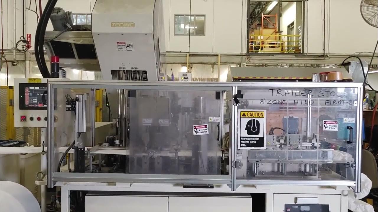 J4354 MATSUSHITA TECMIC POCKET COIL PLANT WITH 2 COILERS FEEDING 1