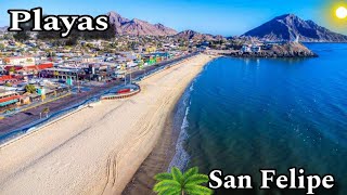 Playas de San Felipe Baja California Mexico para vacacionar. Reseña de 4 playas y aun hay mas🙂🙂🫡