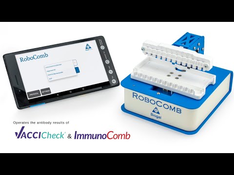 Biogal-Galed Labs Launches RoboComb, an Automated Reading Device for Biogal's VacciCheck and ImmunoComb Kits