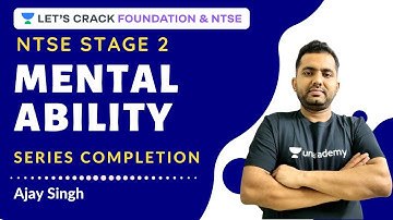 Series Completion | Mental Ability Test | NTSE 2020 | NTSE Stage 2 | Ajay Singh