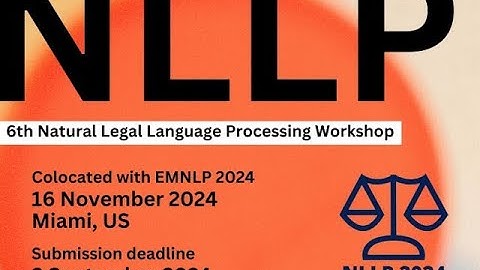 NLLP 2024 Workshop @ EMNLP 2024