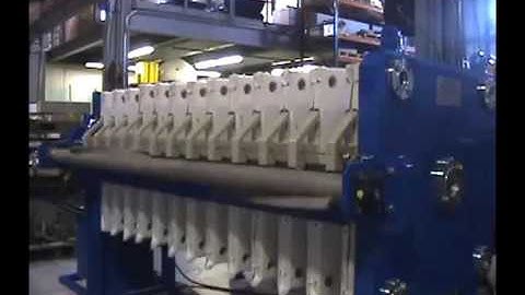 Micronics Inc. 800mm Rollbar Filter Press