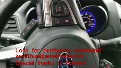 AUTEK IKEY820 Key programmer 2016 Subaru G key add key  and remote