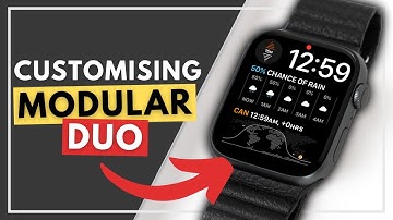 Modular Duo: Explained! (Apple Watch Face Series 7 41mm/45mm)