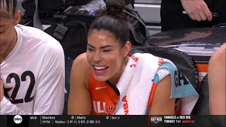 Kelsey Plum Mic'd Up \/ Wired For Sound During 2022 WNBA All-Star Game. #WNBA #WNBAAllStarChi