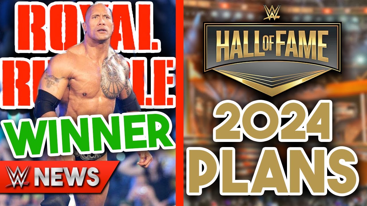 The Rock Winning Royal Rumble?! WWE HOF 2024 Plans? WWE News & Rumors