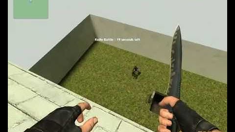 Counter strike source - ninja knife