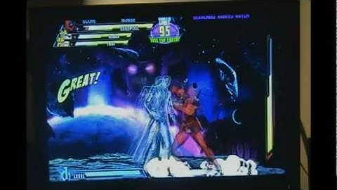 MVC3_ GALACTUS + Wesker ending
