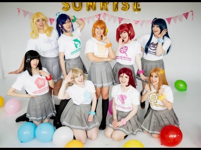 Sunrise Aqours Dance Cover Pops Heart De Odorun Damon Pops Heartで 踊るんだもん Youtube