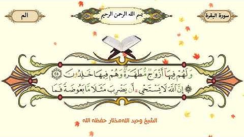 05  سورة البقره از آیت 25 الی 29