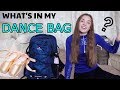 WHAT'S IN MY DANCE BAG?