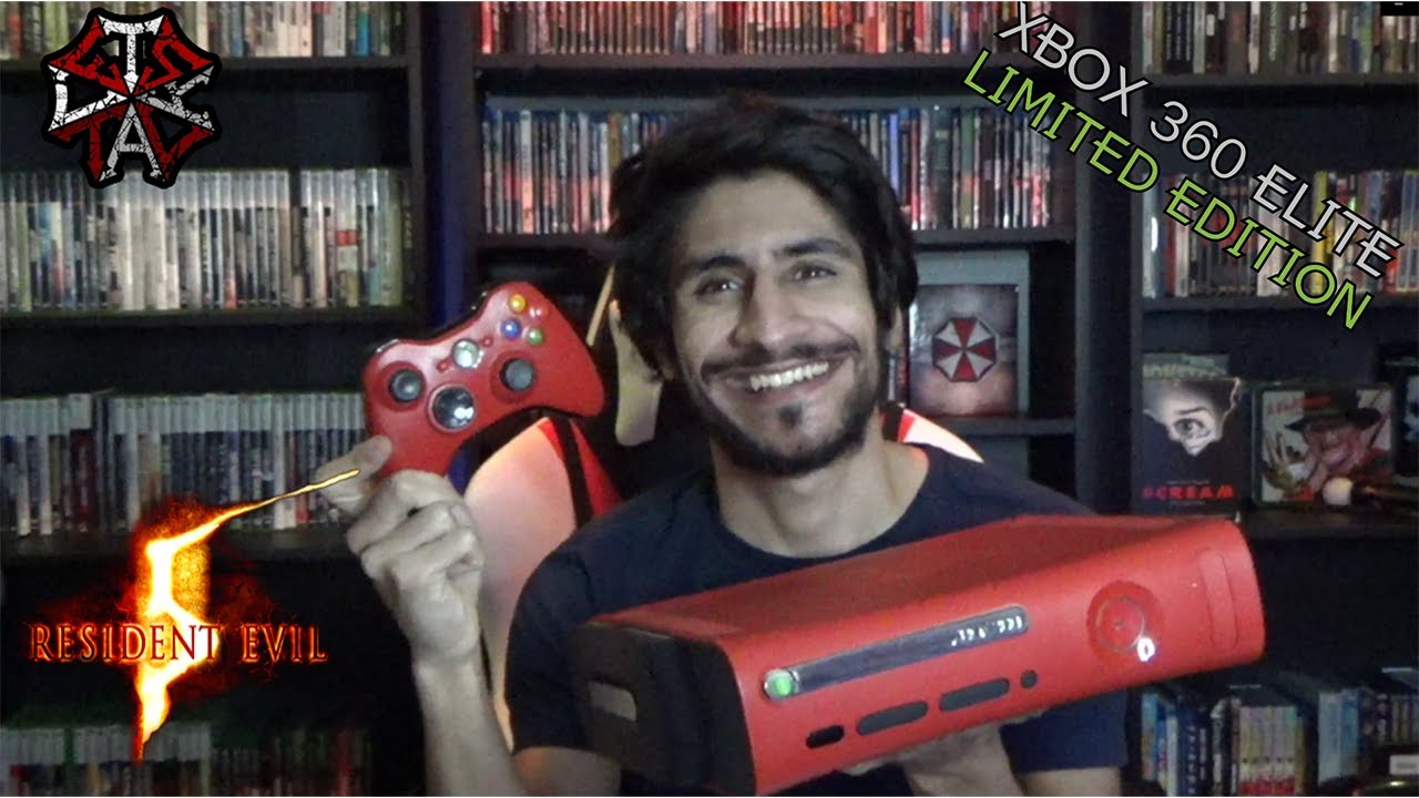 RESIDENT EVIL 5 XBOX 360 ELITE CONSOLE UNBOXING - RESIDENT EVIL COLLECTION  UPDATE #62 1.24.22 - YouTube