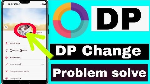 roposo app par profile photo kaise lagaye problem solve | roposo app me profile  photo kaise change