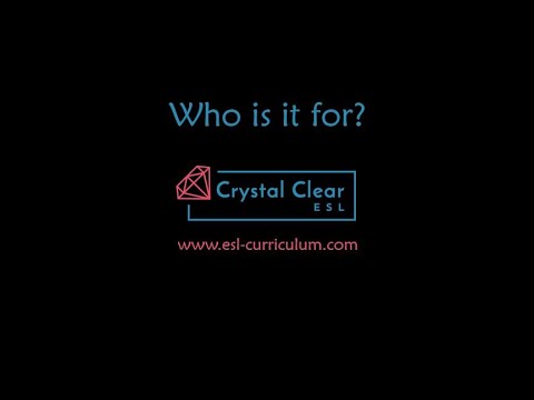 Crystal Clear ESL: Who is the website for?