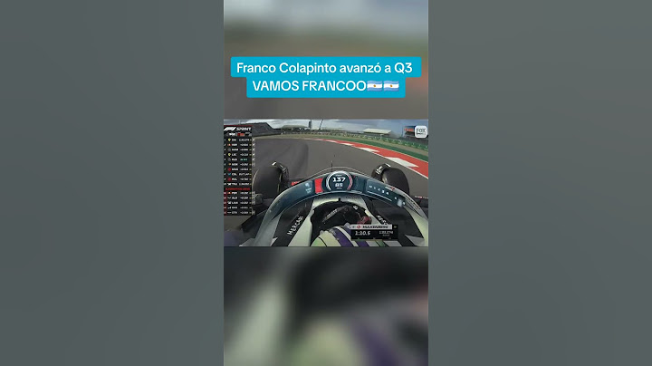 Franco Colapinto 🇦🇷 a Q3 en el Sprint de Estados Unidos #f1 #francocolapinto #argentina #shortsvideo