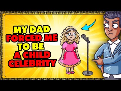 My Dad Forced Me to Become a Celebrity! #animated #story