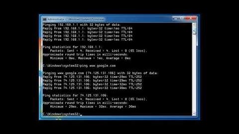 Network Troubleshooting using PING, TRACERT, IPCONFIG, NSLOOKUP COMMANDS Low, 460x360p