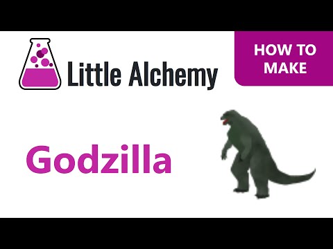 Little Alchemy 2-How To Make Godzilla or Kaiju Cheats & Hints 