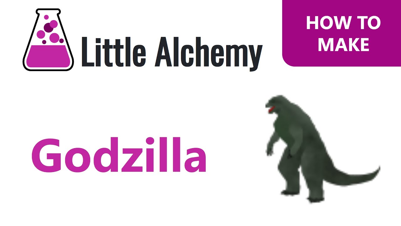 Little Alchemy 2-How To Make Godzilla or Kaiju Cheats & Hints 